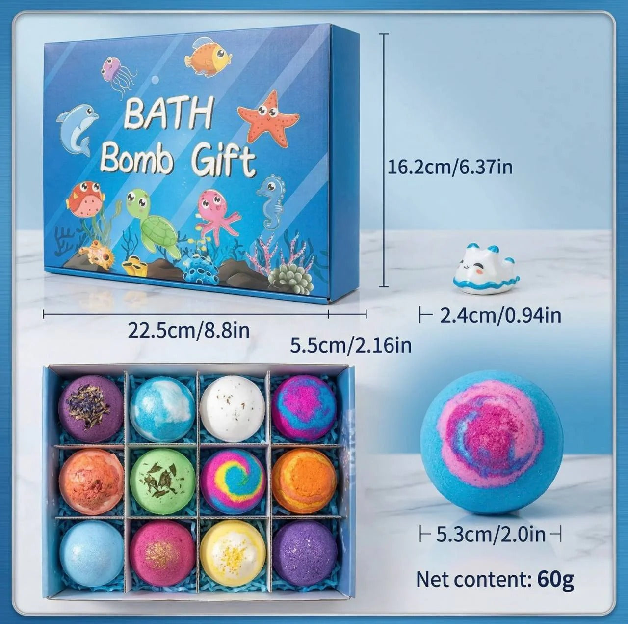 🦄🦄Bath Bomb Gift Set for Kids – Turn Every Bath Into a Magic Adventure