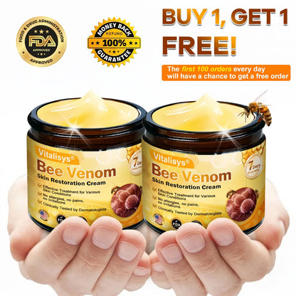 🔥 LAST DAY 80% OFF🔥 Aeehfeng® Bee Venom Skin Restoration Cream 🔥🔥