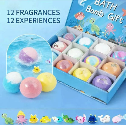 🦄🦄Bath Bomb Gift Set for Kids – Turn Every Bath Into a Magic Adventure