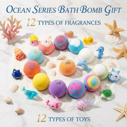 🦄🦄Bath Bomb Gift Set for Kids – Turn Every Bath Into a Magic Adventure